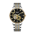 PINDU P6581 Tourbillon Classic Chronograph silver case white dial front view