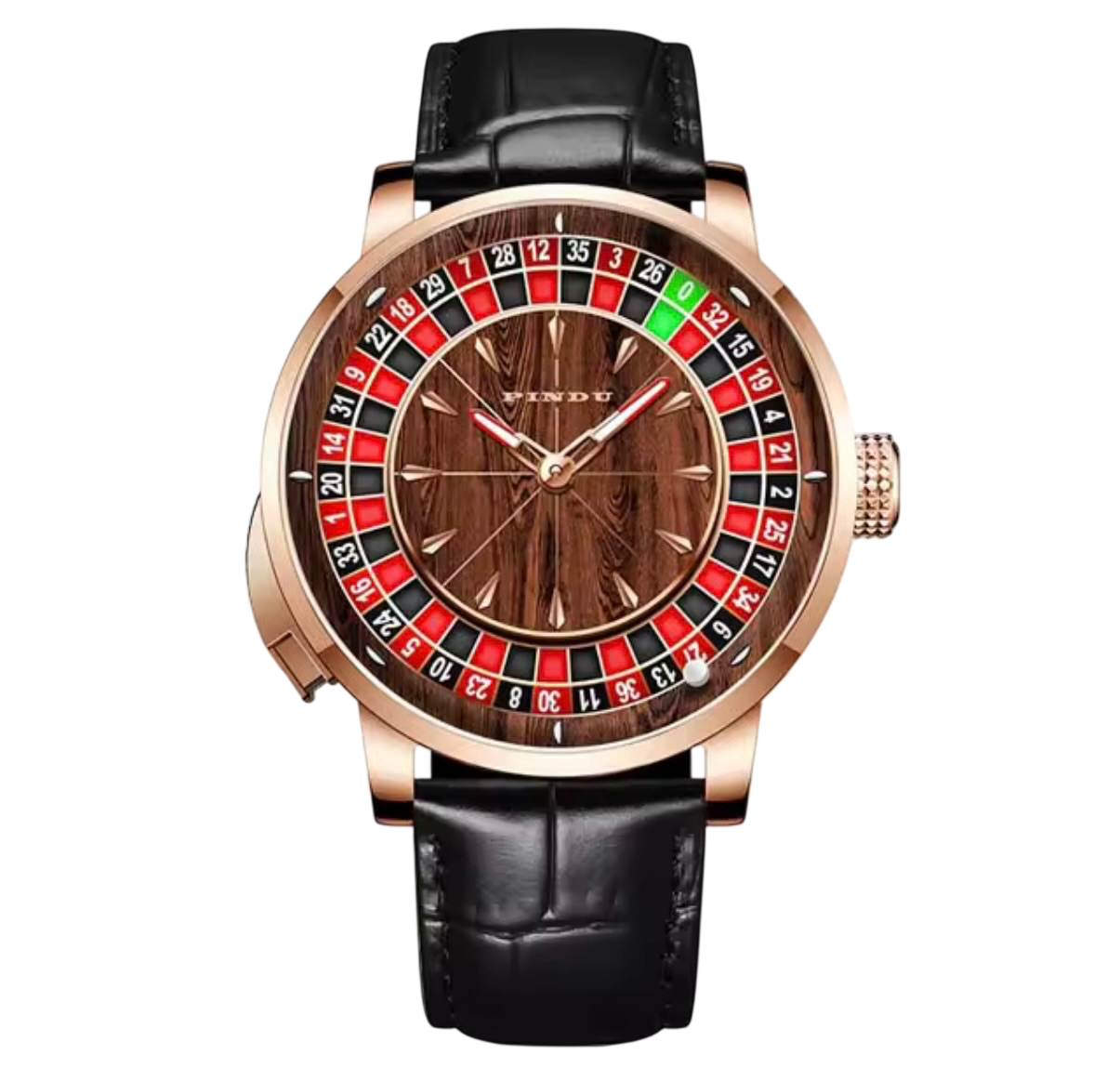 PINDU P6663 Roulette Automatic Watch – NH35A Men's Timepiece