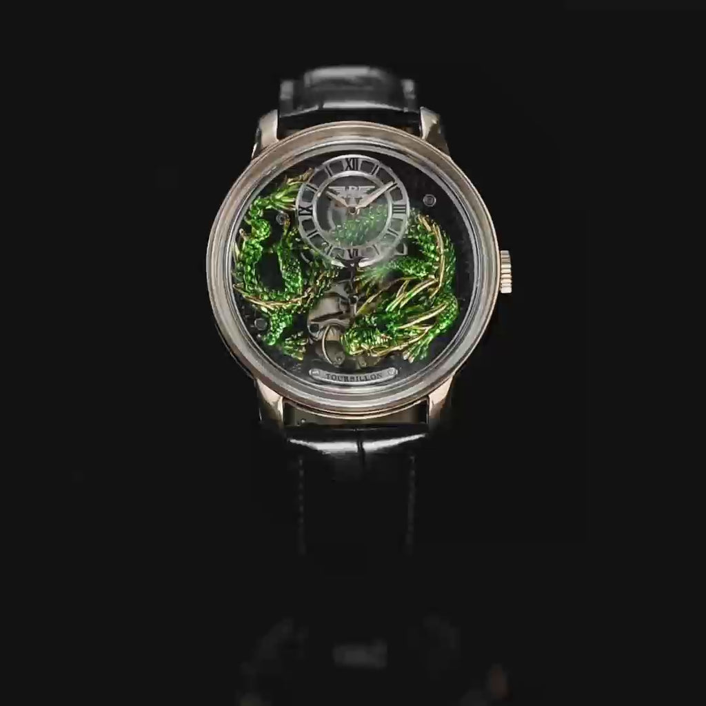 PINDU P6632 Golden Dragon Dial Automatic Men's Watch