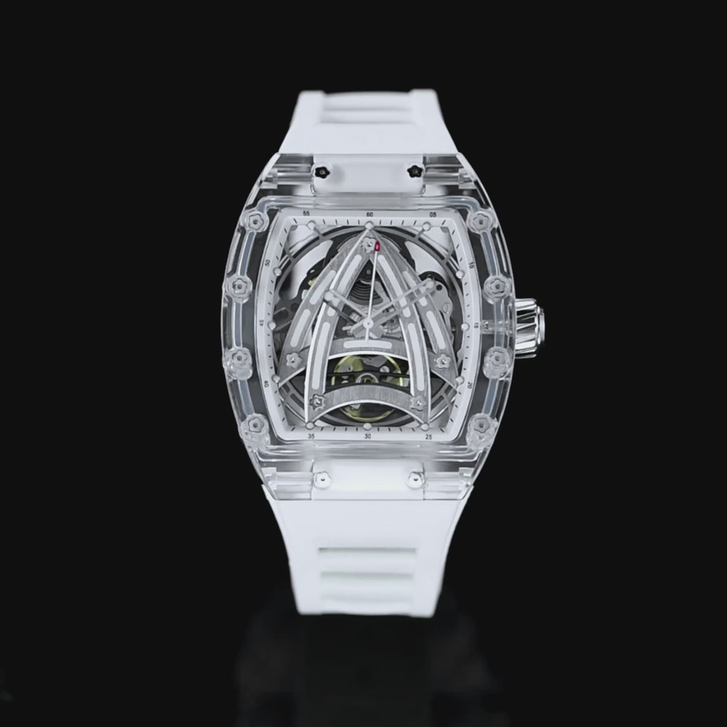 PINDU P6657 Sailing Series Automatic Mechanical Watch – Skeleton Dial
