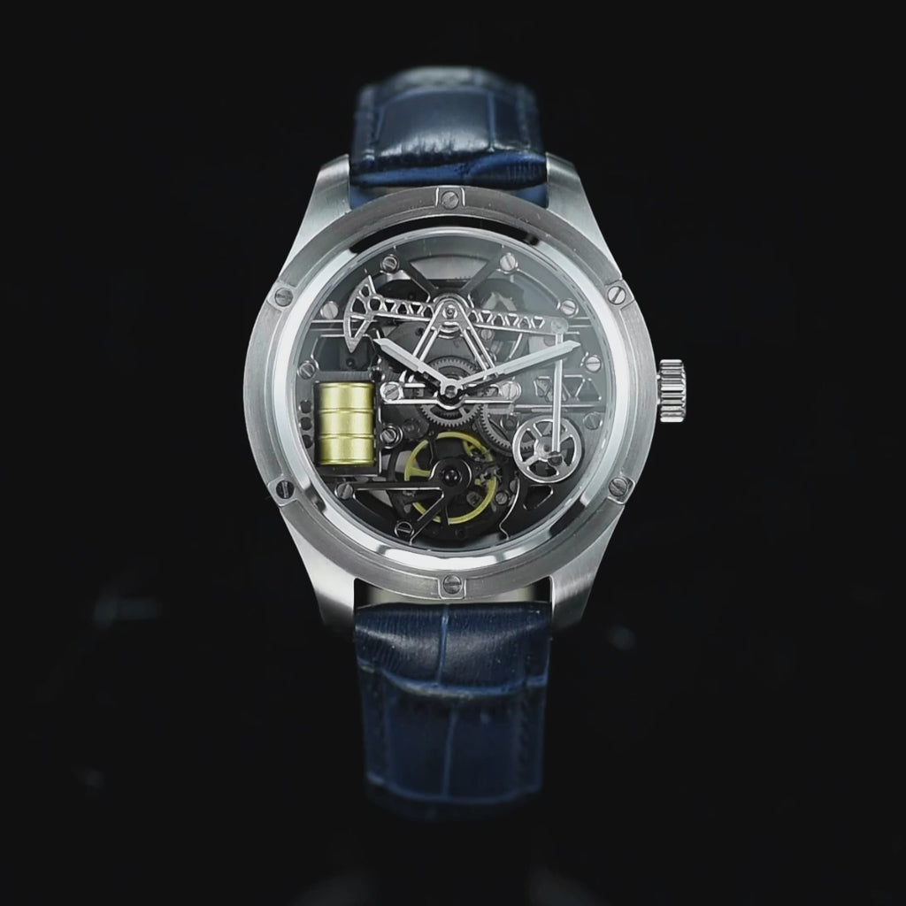 PINDU P6572 Oil Well Men's Automatic Watch