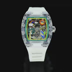 PINDU P6633 Tonneau Summer Beach Glowing Men's Watch