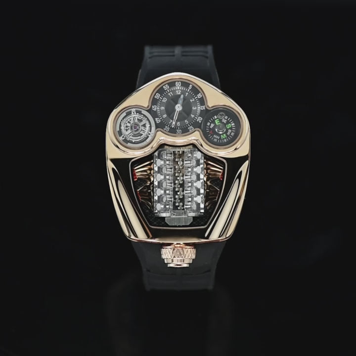 PINDU P6658 Engine Series Men's Watch